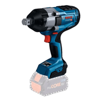 Chave De Impacto 3/4  Bosch Gds 18v-1050 Biturbo | A Bateria