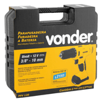 Parafusadeira Furadeira Vonder PFV 120 c/ Bateria 12V | Bivolt
