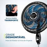 Ventilador Mondial VTX-40C-Crystal 8 pás 40cm|220V