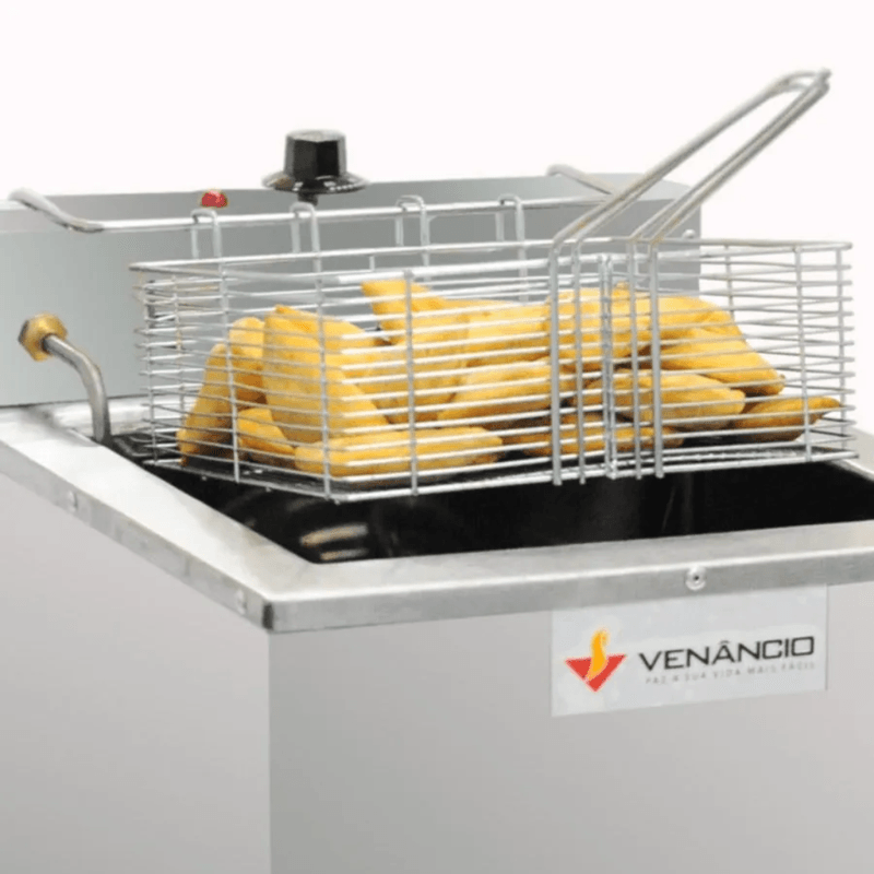 Fritador Industrial Venâncio 23 Litros Sfao5 Elétrico Água E Óleo | 220v