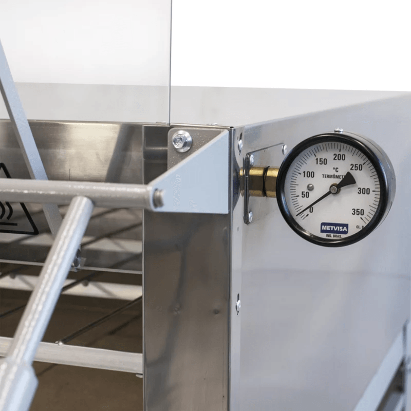 Forno Lastro Com Guilhotina Metvisa Flgg 90 A Gás