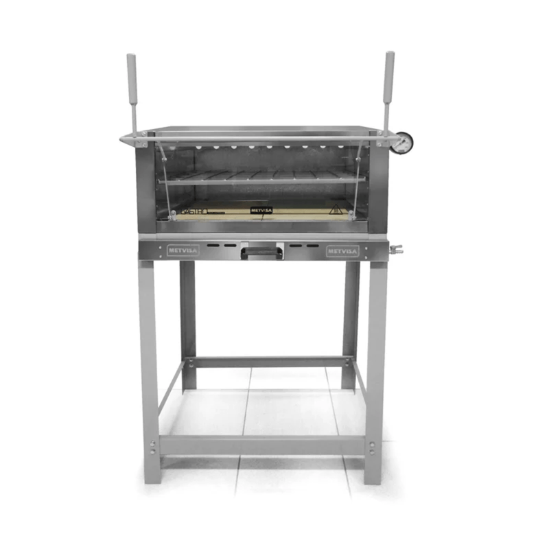 Forno Lastro Com Guilhotina Metvisa Flgg 90 A Gás