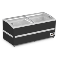 Expositor De Ilha Premium 2,10m Refrimate Eipr2100 Preto | 220v