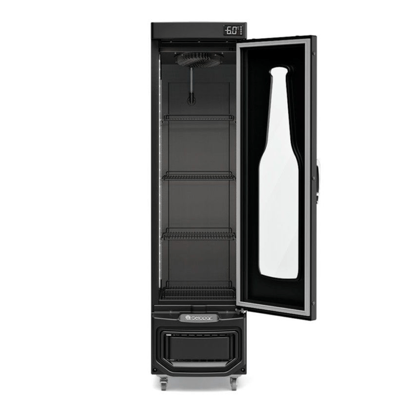 Cervejeira Vertical Gelopar 228 Litros GRB-23EC PR Com Porta De Vidro | 220v