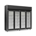 Refrigerador Vertical Auto Serviço 1580 Litros 4 Portas Gelopar Geas-4p Pr | 220v