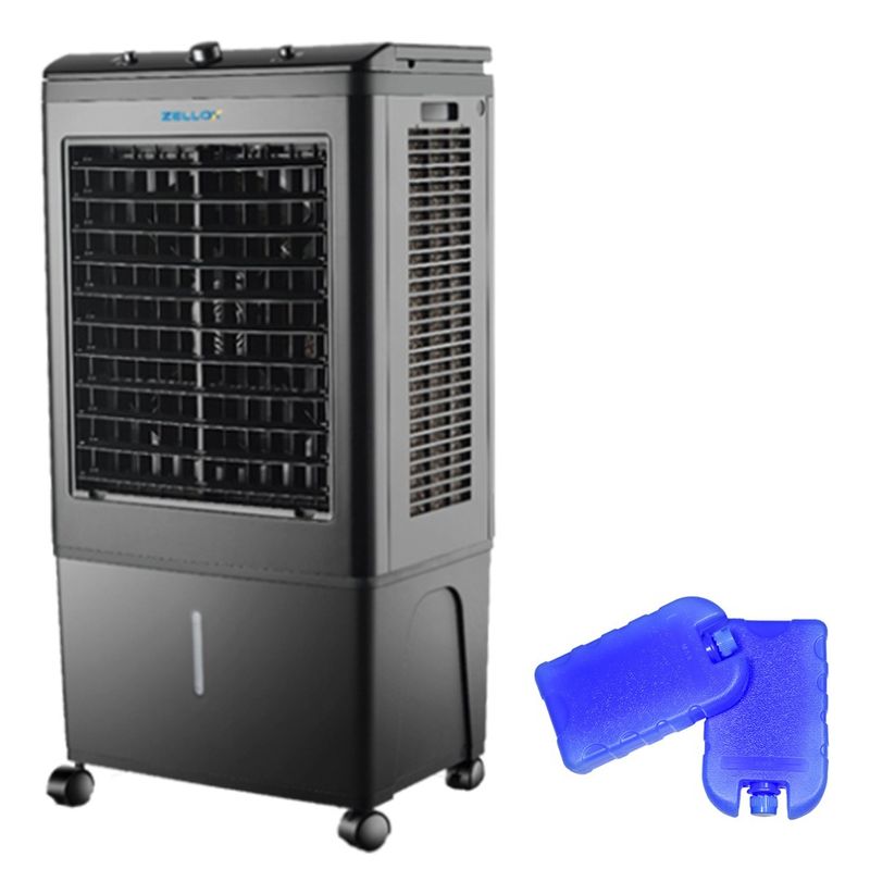 Climatizador Evaporativo Portátil Zellox Zlx 45 Litros | 220v