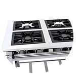 Fogão Industrial Inox 8 Queimadores Duplos - Venâncio