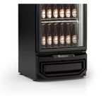 Cervejeira Vertical 400 Litros GRBA400PVPR Porta de Vidro  - Gelopar