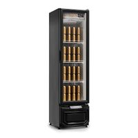 Cervejeira Vertical Gelopar 228 Litros Porta De Vidro GCB-23EV Preto | 220v