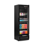 Expositor Vertical Gelopar All Black Frost Free 445 Litros GRV45ECOPR  | 220V
