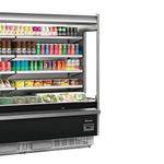 Refrigerador Vertical Aberto 1943 Litros Gelopar GSTP-2400PR Preto | 220v