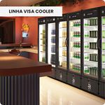 Visa Cooler Resfriados Multiuso 5 Portas Refrimate 2000 L Vcm5p | 220v