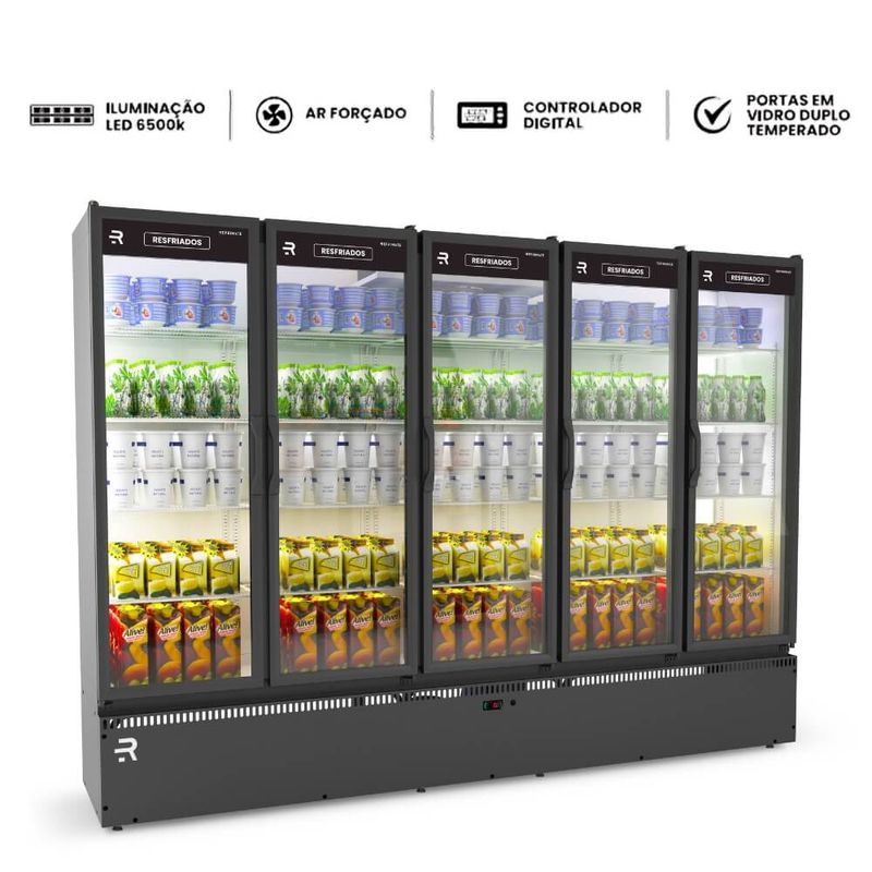 Auto Serviço Frios E Laticínios 5 Portas Refrimate Vanguard ASVR5P | 220v