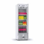 Novo Visa Cooler Multiuso Refrigerado 400 Litros Refrimate VCM400PV Porta De Vidro | 220V