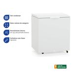 Freezer Horizontal Gelopar GHBS-220BR 219 Litros Branco | 220V