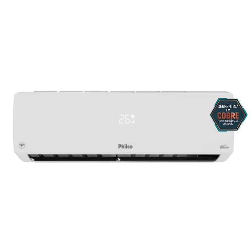 Ar-Condicionado Split Inverter 9000 BTUs Philco Só Frio PAC9000IFM15 | 220V