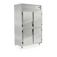 Conservador Comercial 4 Portas GCCP-4P Aço Inox 1045 Litros - Gelopar