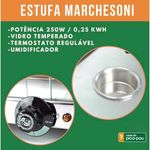 Estufa Marchesoni Ouro Para Salgados  3 Bandejas | 220V