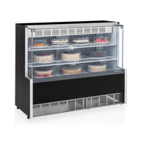 Vitrine Refrigerada Confeitaria 1,40m Aurora GPEA-140RPR Gelopar | 220V