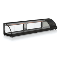 Vitrine Sushi e Frios Refrigerada GVRB-210PR Gelopar | 220V