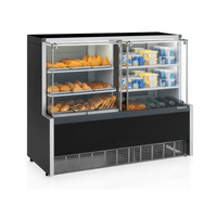 Balcão Vitrine Aurora Quente/Frio GQRA-140RPF Gelopar 1,40m | 220V