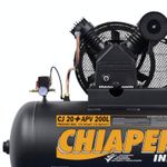 Compressor de Ar Alta Pressão Chiaperini CJ 20+ APV 200L 5HP | Trifásico