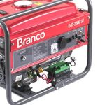 Gerador à Gasolina Branco B4T-2500S 2,2 kVA 6,5CV Partida Manual Monofásico | 110/220V