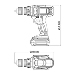 Parafusadeira/Furadeira 12V a Bateria Tramontina | Bivolt