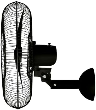 Ventilador de Parede Ventisol Preto/Preto 50cm 200w | Bivolt