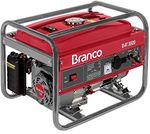 Gerador à Gasolina Branco 7cv 3,5KW Monofásico c/ AVR e Partida Manual - B4T-3500 | Bivolt