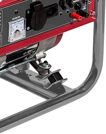 Gerador à Gasolina Branco 7cv 3,5KW Monofásico c/ AVR e Partida Manual - B4T-3500 | Bivolt