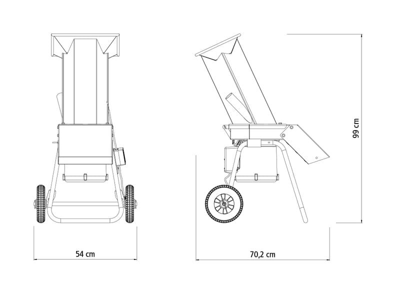 Triturador Orgânico Elétrico Tramontina TRO25 Motor 2HP | Bivolt