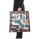 Kit Completo de Ferramentas 100 peças c/ Furadeira 500W - Tramontina