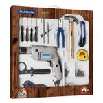 Kit Completo de Ferramentas 100 peças c/ Furadeira 500W - Tramontina