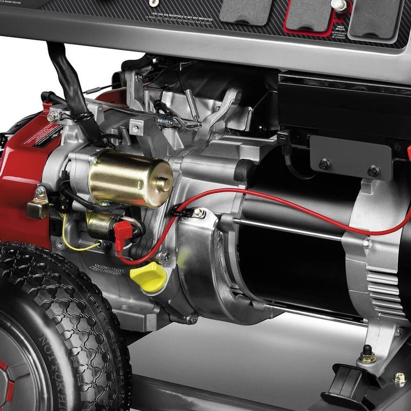 Gerador de Energia Briggs & Stratton à Gasolina 8000 Elite Partida Elétrica 10,5 kVA