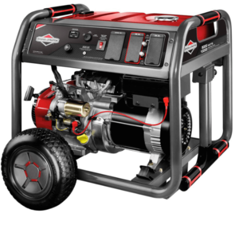 Gerador de Energia Briggs & Stratton à Gasolina 8000 Elite Partida Elétrica 10,5 kVA