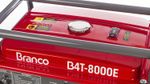 Gerador de Energia à Gasolina B4T8000E Partida Elétrica - Branco