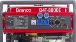 Gerador de Energia à Gasolina B4T8000E Partida Elétrica - Branco