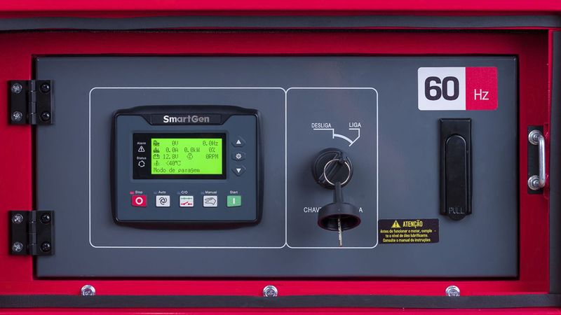 Gerador À Diesel Branco BD-12000 E3S | 380V