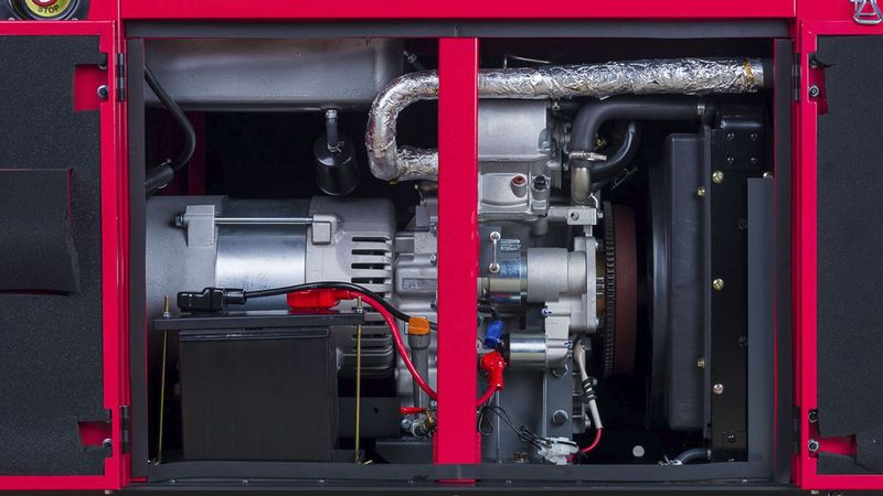 Gerador À Diesel Branco BD-12000 E3S | 380V