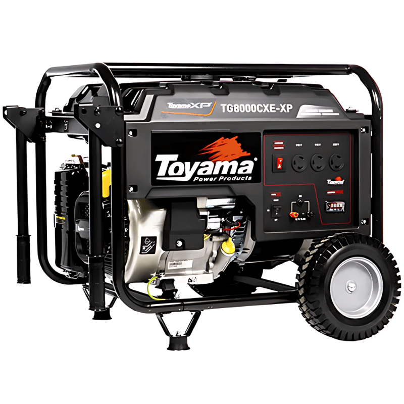 Gerador de Energia à Gasolina TG8000CXE-XP Monofásico 115V/230V 7 KvA - Toyama