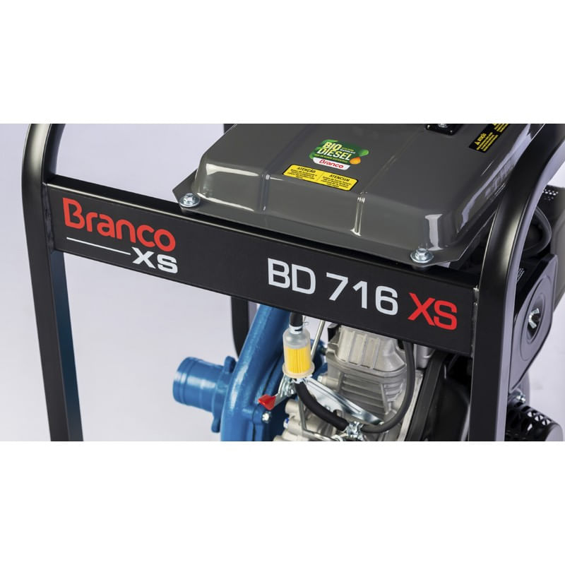 Motobomba À Diesel Branco BD-716E XS