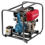 Motobomba Centrífuga à Diesel BD-709 10HP Partida Elétrica - Branco