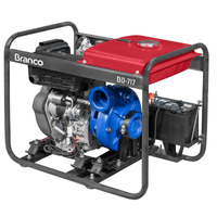 Motobomba Centrífuga à Diesel BD717 Partida Elétrica - Branco