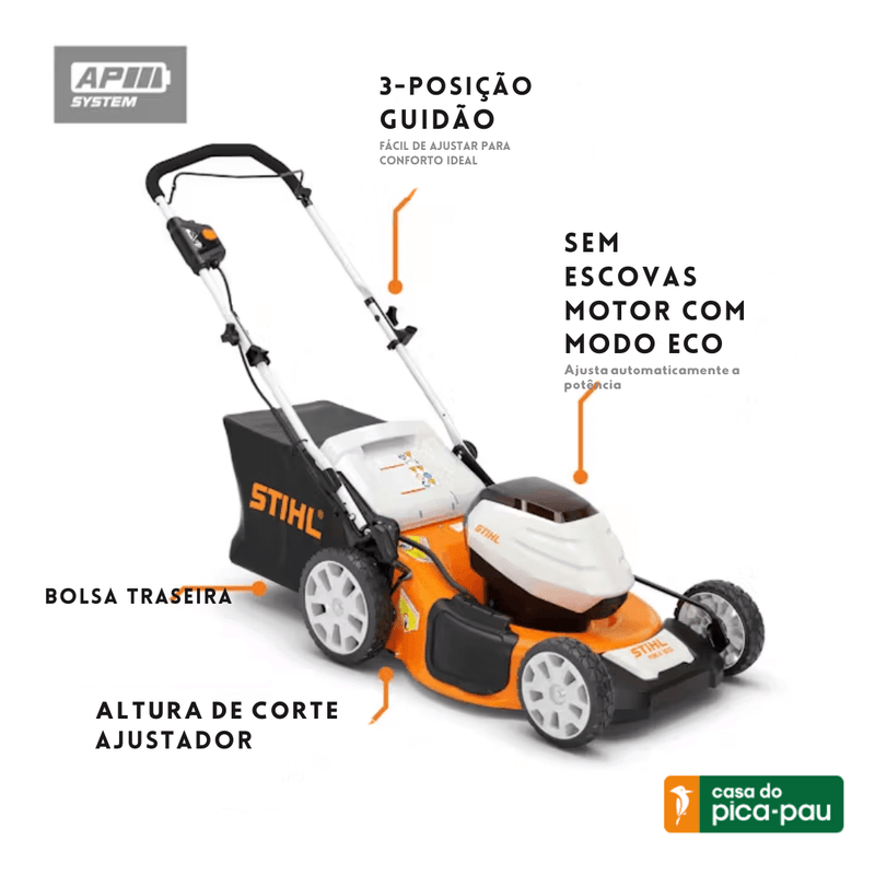 Cortador de Grama à Bateria STIHL RMA510