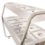 Estufa Buffet Dupla Venâncio com 8 cubas quentes + 4 cubas frias EAD8T | 220V