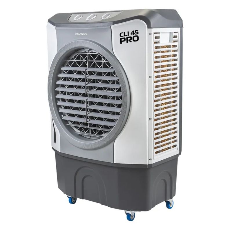 Climatizador De Ar Evaporativo Ventisol Cli Pro 45 Litros 210w | 220v