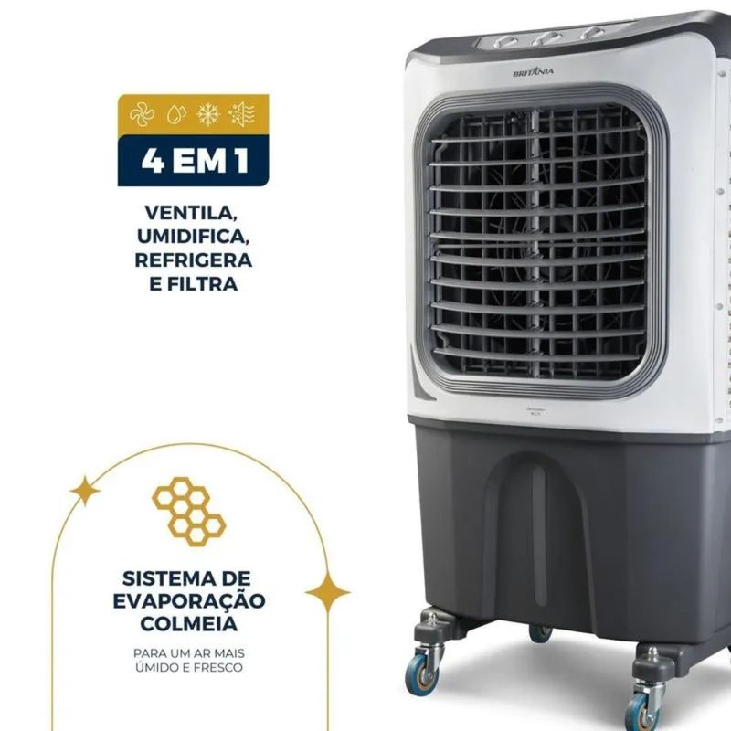 Climatizador Britânia 4 em 1 BCL70 70L 3 velocidades | 220V