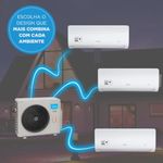 Unidade Condensadora do Midea Multisplit Inverter 36.000 BTUs Quente/Frio | 220V
