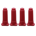 Bico Alimentador para Bezerros Baspan Vermelho c/ 4un